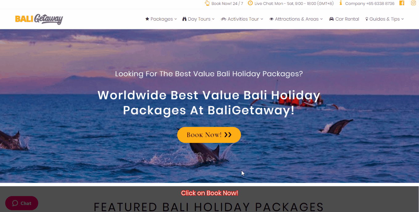 BaliGetaway.net How to Book a Bali Tour Package